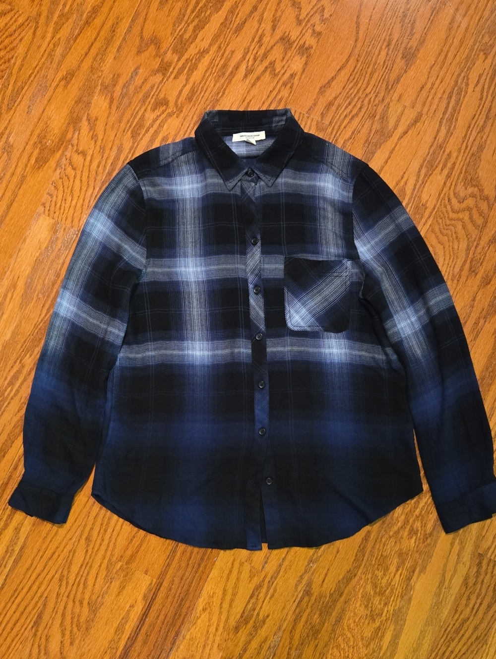 beachlunchlounge Flannel Shirt NWOT